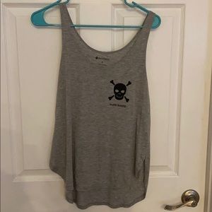 Skulls Side Slit Tank